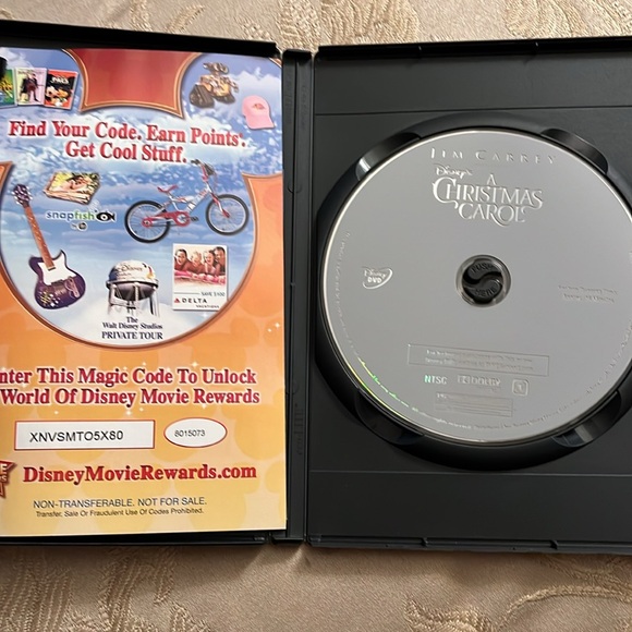 Disney’s a Christmas Carol DVD featuring Jim Carrey - Picture 3 of 3